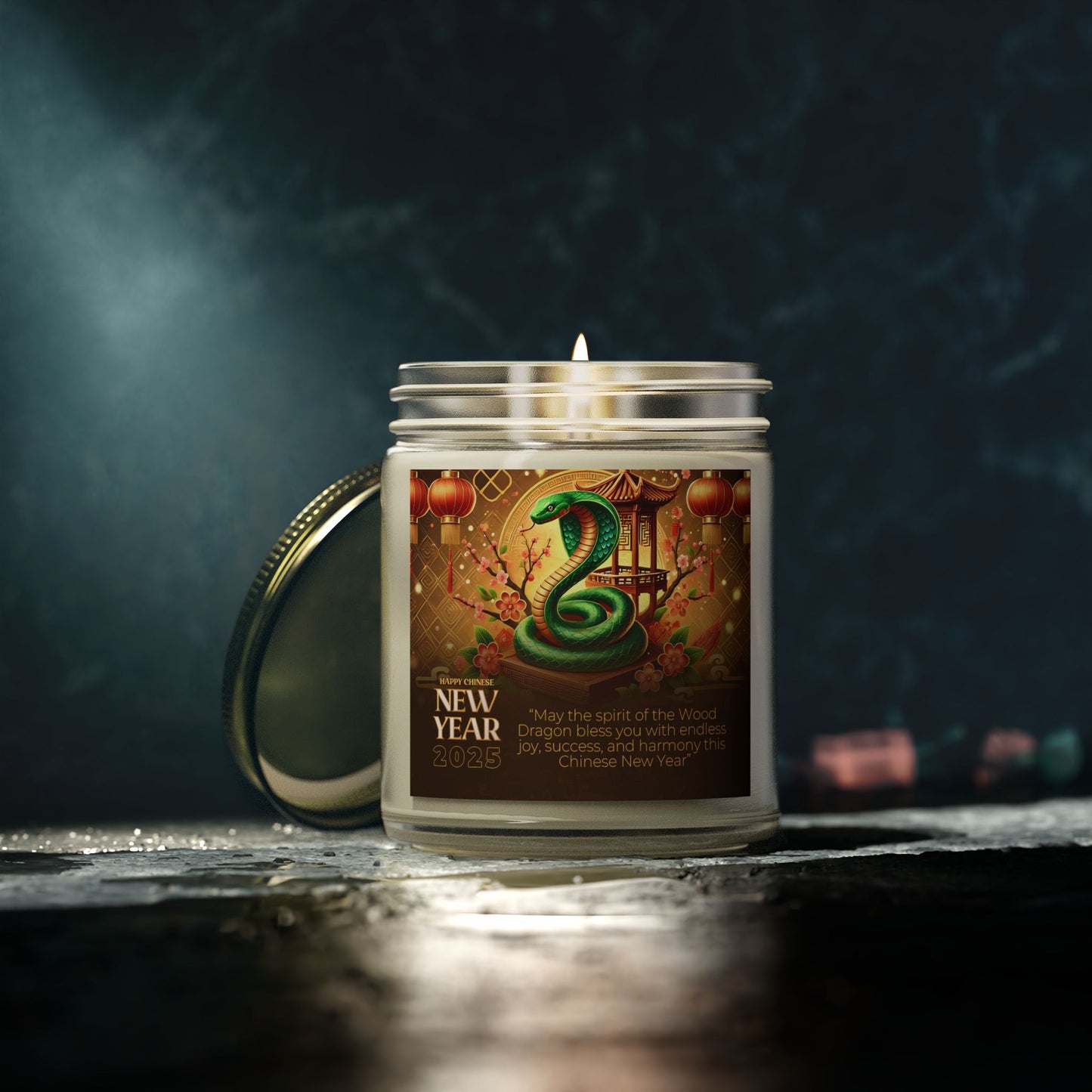 Scented Candles, Coconut Apricot Wax (4oz, 9oz)